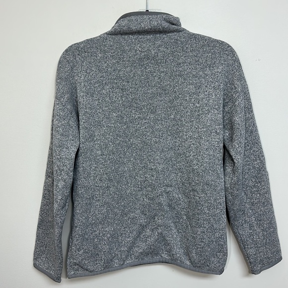 J. Crew Polartec Sherpa Fleece Pocket Pullover Grey‎ XXS - Picture 7 of 9